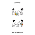 Duo Band Couple Temporary Tattoos (2pcs/set)